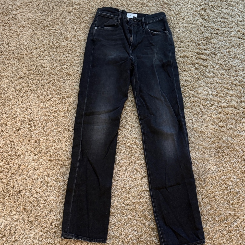 Frame Denim Charcoal Jeans